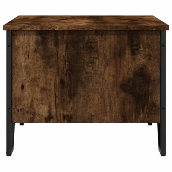 vidaXL sofabord 100x51x40 cm konstrueret træ røget egetræsfarve