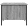 Pikkukuva 7 / 11: vidaXL Sohvapöytä harmaa Sonoma 100x51x40 cm tekninen puu