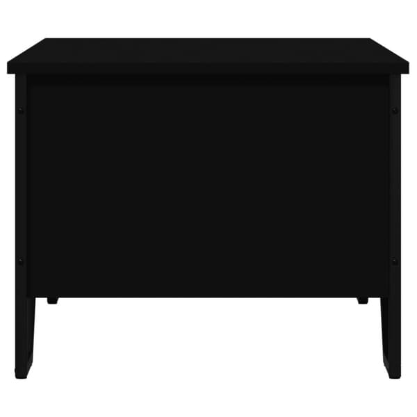 vidaXL sofabord 100x51x40 cm konstrueret træ sort
