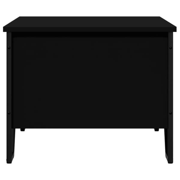vidaXL Sohvapöytä musta 100x51x40 cm tekninen puu