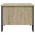 Miniatyrbillede 7 af 11: vidaXL sofabord 100x51x40 cm konstrueret træ sonoma-eg