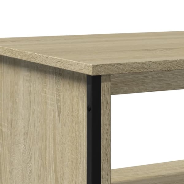 vidaXL sofabord 100x51x40 cm konstrueret træ sonoma-eg