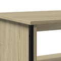 Miniatyrbillede 9 af 11: vidaXL sofabord 100x51x40 cm konstrueret træ sonoma-eg