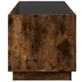 Miniatyrbillede 8 af 11: vidaXL sofabord med Infinity LED-lys 70x50x50 cm røget egetræsfarve