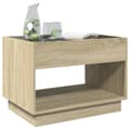 Pikkukuva 5 / 11: vidaXL sohvapöytä Infinity LED-valoilla Sonoma-tammi 70x50x50 cm