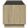 Pikkukuva 8 / 11: vidaXL sohvapöytä Infinity LED-valoilla Sonoma-tammi 70x50x50 cm