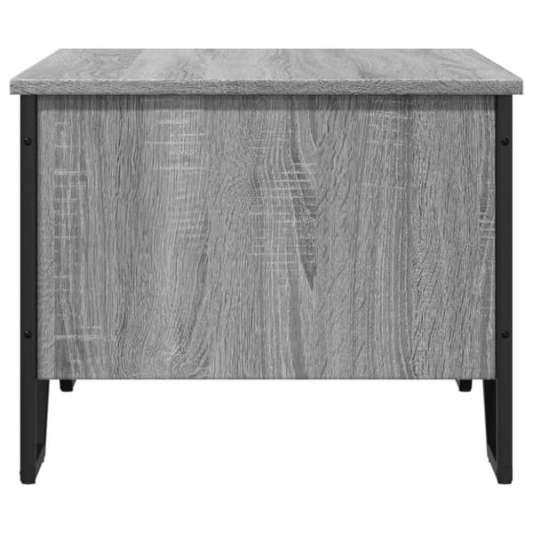 vidaXL Salongbord grå sonoma 75x51x40 cm konstruert tre