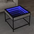 Miniatyrbilde 2 av 11: vidaXL Salongbord med Infinity LED grå sonoma 50x50x41 cm