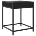 Miniatyrbillede 9 af 11: vidaXL sofabord med Infinity LED-lys 40x40x51 cm sort