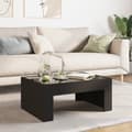 Miniatyrbillede 5 af 11: vidaXL sofabord med Infinity LED-lys 70x50x30 cm sort