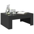 Miniatyrbillede 6 af 11: vidaXL sofabord med Infinity LED-lys 70x50x30 cm sort