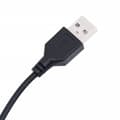 Miniatyrbillede 11 af 11: vidaXL sofabord med Infinity LED-lys 70x50x30 cm sort