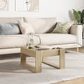 Miniatyrbillede 5 af 11: vidaXL sofabord med Infinity LED-lys 50x53x30 cm sonoma-eg