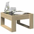 Miniatyrbillede 6 af 11: vidaXL sofabord med Infinity LED-lys 50x53x30 cm sonoma-eg
