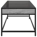 Pikkukuva 8 / 11: vidaXL sohvapöytä Infinity LED-valoilla harmaa Sonoma 70x50x41 cm