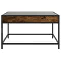 Miniatyrbillede 7 af 11: vidaXL sofabord med Infinity LED-lys 70x50x41 cm røget egetræsfarve