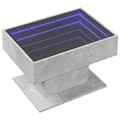 Miniatyrbillede 4 af 11: vidaXL sofabord med LED-lys 70x50x45 cm konstrueret træ betongrå