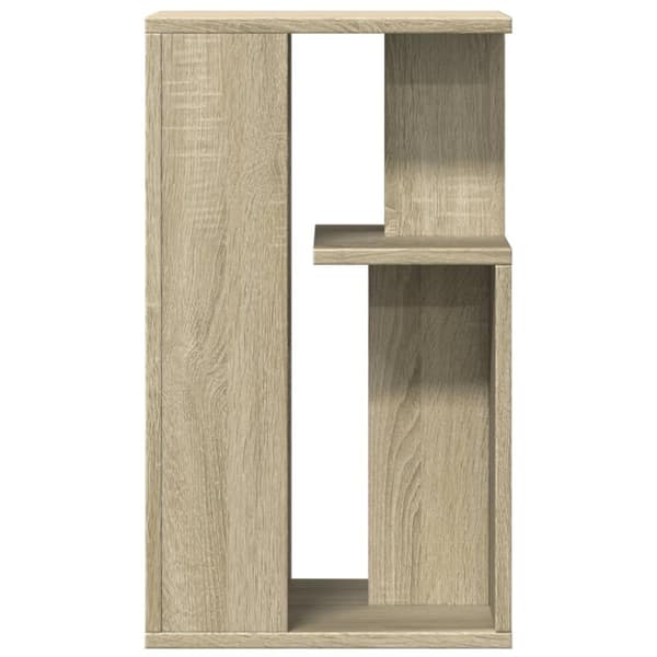sidebord 35x35x60 cm konstrueret træ sonoma-eg