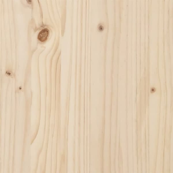 Sohvapöytä O-runko 110x40x45,5 cm täysi mänty ja valurauta