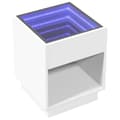 Miniatyrbild 3 av 10: Soffbord med Infinity LEDs vit 40x40x50 cm