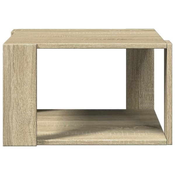Soffbord sonoma-ek 51,5x51,5x30 cm konstruerat trä