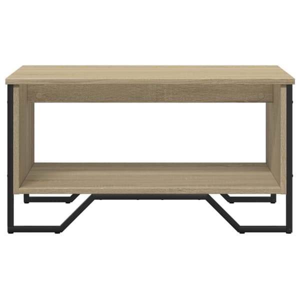 Soffbord sonoma-ek 75x51x40 cm konstruerat trä