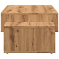 Miniatyrbillede 6 af 10: vidaXL sofabord 105x55x32 cm konstrueret træ kunsteg