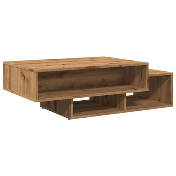 vidaXL sofabord 105x55x32 cm konstrueret træ kunsteg