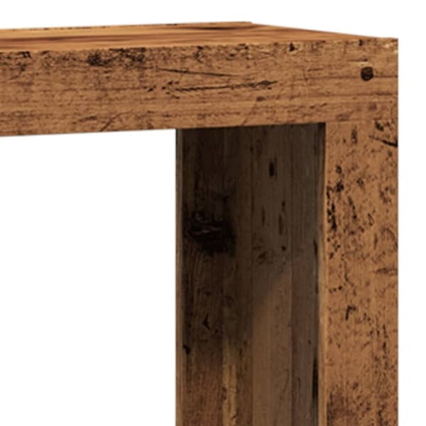 vidaXL Stablebare salongbord 3 stk gammelt tre konstruert tre