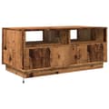 Miniatyrbillede 10 af 11: vidaXL sofabord med LED-lys 90x49x40 cm gammelt trælook