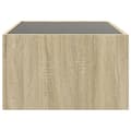 Miniatyrbilde 8 av 11: vidaXL Salongbord med Infinity LED sonoma eik 90x50x30 cm