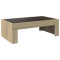 Miniatyrbilde 9 av 11: vidaXL Salongbord med Infinity LED sonoma eik 90x50x30 cm