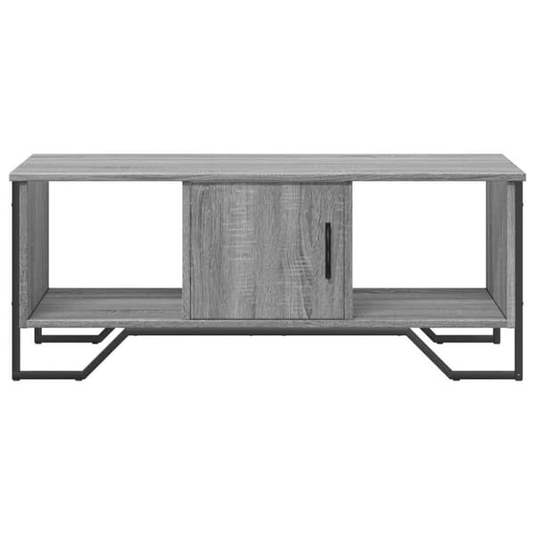 vidaXL sofabord 100x51x40 cm konstrueret træ grå sonoma-eg