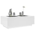 Miniatyrbillede 6 af 11: vidaXL sofabord med Infinity LED-lys 116x69x40 cm hvid