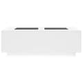 Miniatyrbillede 7 af 11: vidaXL sofabord med Infinity LED-lys 116x69x40 cm hvid