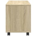 Miniatyrbillede 7 af 11: vidaXL rullebord 72x33x42,5 cm konstrueret træ sonoma-eg