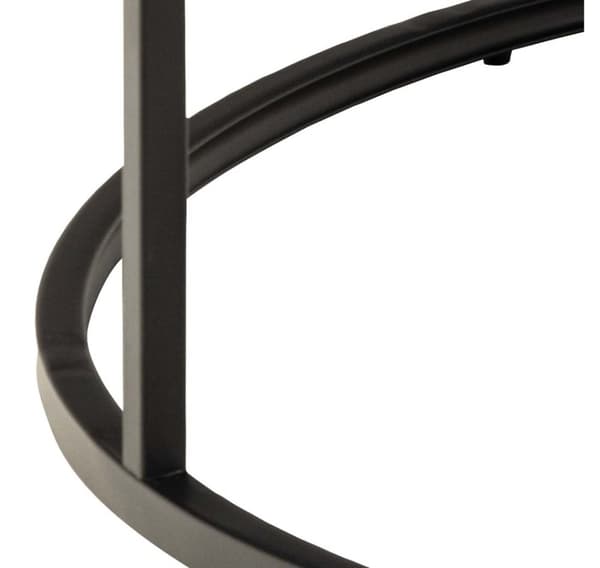 Sofabord SPIRO D80xH40cm, sort