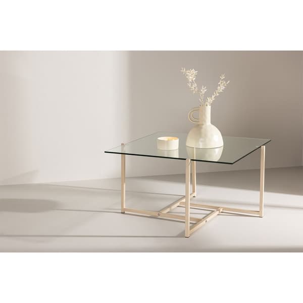 Hybrid sofabord glass.