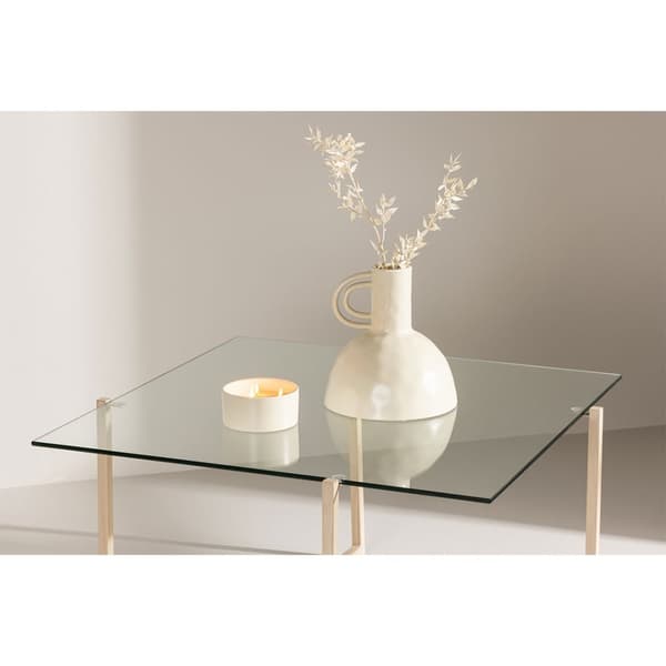 Hybrid sofabord glass.