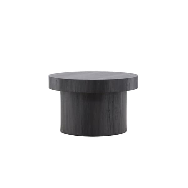 Malung sofabord Ø80 cm svart.