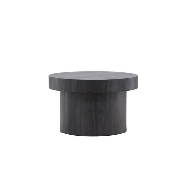 Malung sofabord Ø80 cm svart.