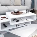 Miniatyrbild 5 av 6: Vicco Bari Soffbord, Vit, 105 x 32 cm
