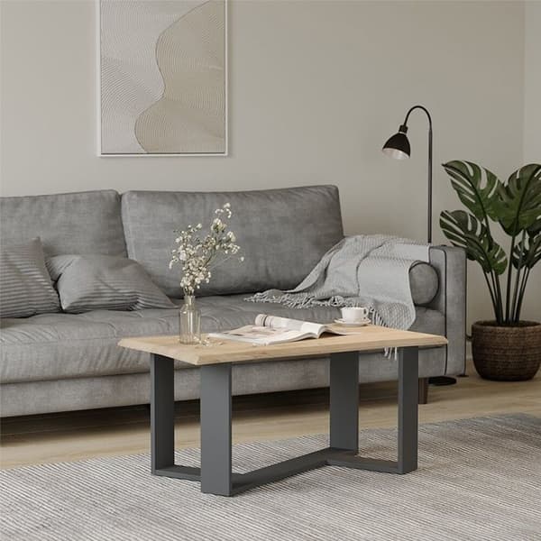 Vicco Arne Soffbord, Gyllene Ek, 90 x 50 cm