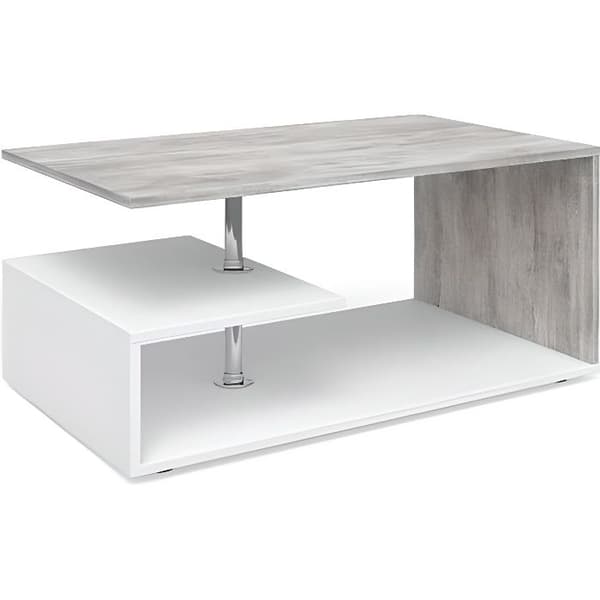 White Wood Soffbord - Vicco Guillermo - Rektangulärt - Klassiskt - Tidlös