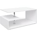 Miniatyrbild 1 av 3: Soffbord - Vicco - Guillermo - Vitt trä - Rektangulärt - 4 färger