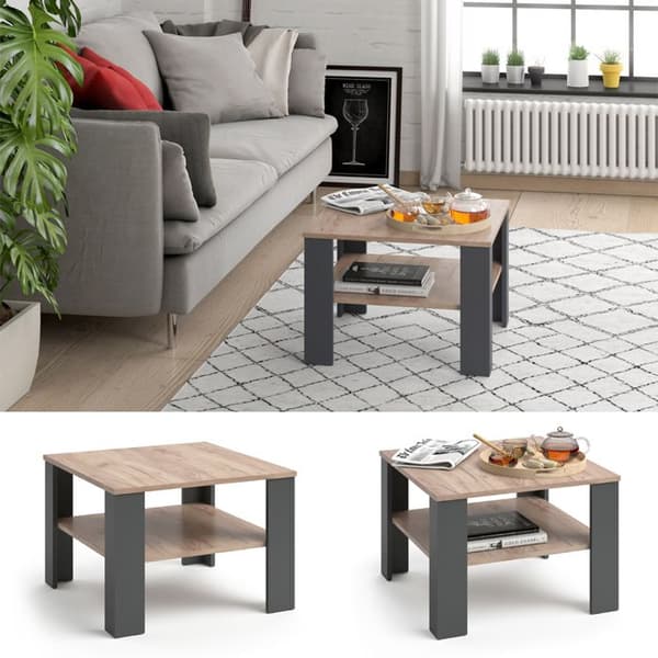Vicco Homer Soffbord, antracit, 60 x 42 cm