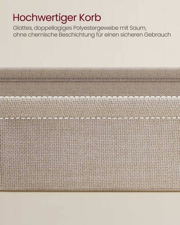 Rootz Sidebord - Natbord - Sengebord - Spånplade Stål Polyester - 30cm x 60cm x 60cm - Mat Hvid Kamelbrun