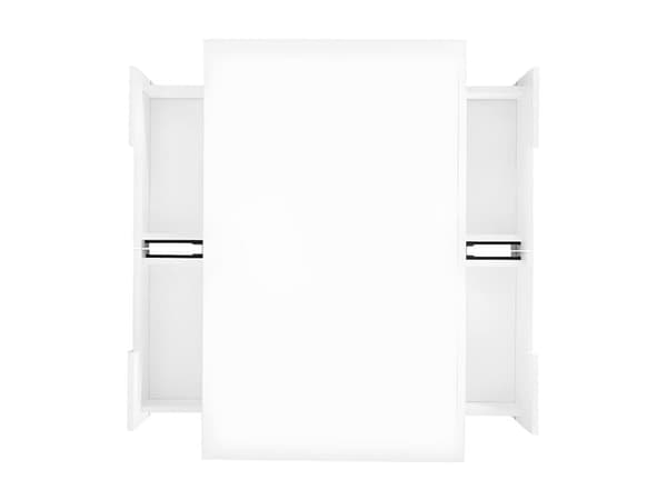 Soffbord med LED - högglansig finish - 4 lådor fram och bak