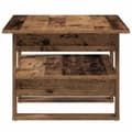 Miniatyrbillede 6 af 10: vidaXL sofabord 102x55x42 cm konstrueret træ antikt trælook