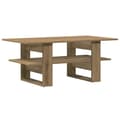 Miniatyrbilde 3 av 10: vidaXL Salongbord artisan eik 102x55x42 cm konstruert tre